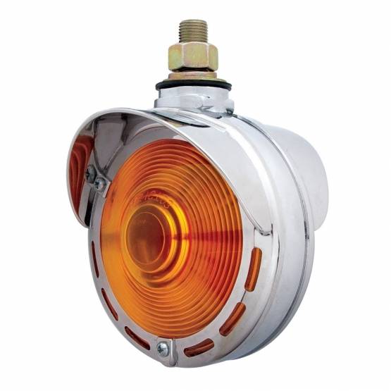 UNITED PACIFIC - UNITED PACIFIC - 33107 - LUZ DE INTERMITENTE DE DOBLE CARA CON VISERA INVIERTA ABAJO - LENTE ÁMBAR Y ROJA