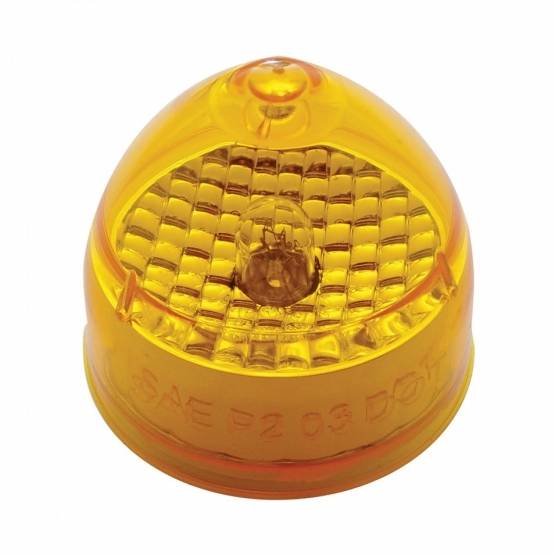 UNITED PACIFIC - UNITED PACIFIC - 33507 - LUZ DE CRISTAL BEEHIVE DE 2" (LIQUIDACIÓN/MARCADOR) - LENTE ÁMBAR