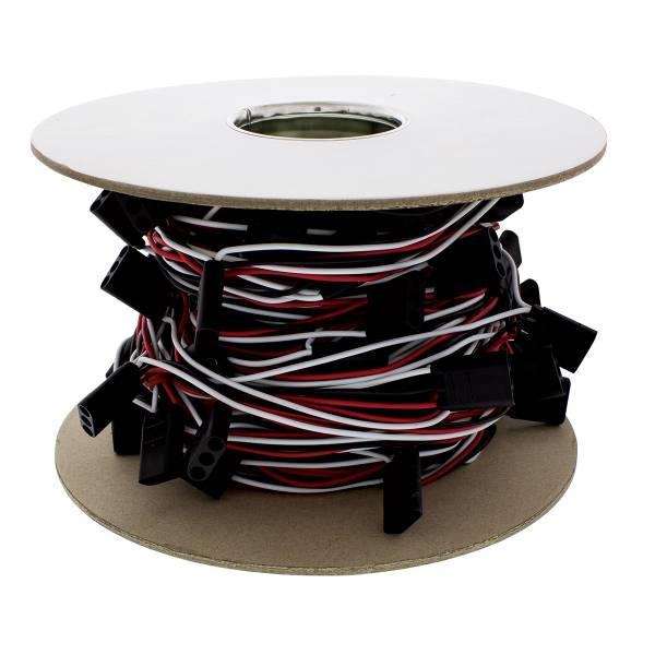 UNITED PACIFIC - UNITED PACIFIC - 34191 - ROLLO DE MAZO DE CABLES DE ENCHUFES DE BALA HEMBRA DE 3 PUNTAS DE 150 CUENTAS - 74' CON PLOMO DE 6" ENTRE ENCHUFES