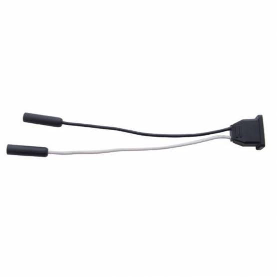 UNITED PACIFIC - UNITED PACIFIC - 34203 - ADAPTADOR HEMBRA DE 2 CABLES CON ENCHUFE BALA HEMBRA