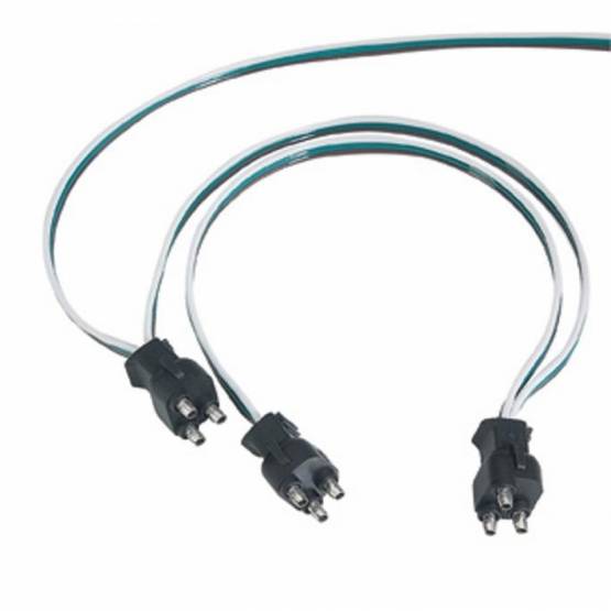 UNITED PACIFIC - UNITED PACIFIC - 34227P - MAZO DE CABLES DE ENCHUFE RECTO DE 3 CLAVIJAS CON 3 ENCHUFES - CABLE DE 12"