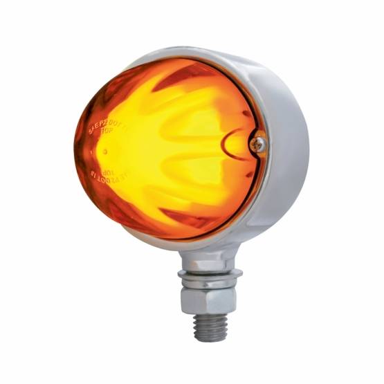 UNITED PACIFIC - UNITED PACIFIC - 34430 - LUZ DE UNA CARA GLOLIGHT DE 9 LED DE DOBLE FUNCIÓN - LED ÁMBAR/LENTE ÁMBAR