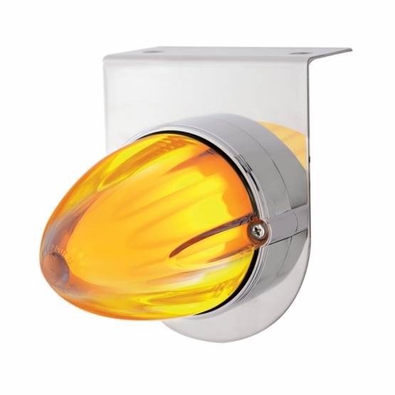 UNITED PACIFIC - UNITED PACIFIC - 34449 - SOPORTE DE ACERO INOXIDABLE CON LUZ GLOLIGHT DE SANDÍA DE DOBLE FUNCIÓN DE 9 LED - LED ÁMBAR/LENTE TRANSPARENTE