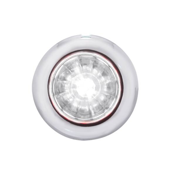UNITED PACIFIC - UNITED PACIFIC - 34852 - MINI LUZ DE SANDÍA DE 3/4" DE DOBLE FUNCIÓN DE 4 LED (LIQUIDACIÓN/MARCADOR) - LED BLANCO/LENTE TRANSPARENTE