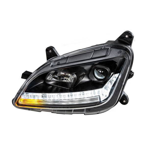 UNITED PACIFIC - UNITED PACIFIC - 35781 - FARO DE PROYECCIÓN BLACKOUT CON GIRO SECUENCIAL LED Y DRL PARA CONDUCTOR PETERBILT 579 2012-2021