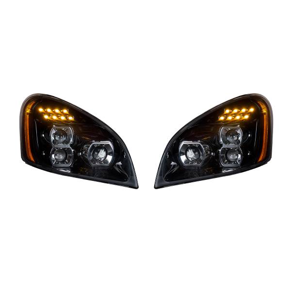 UNITED PACIFIC - UNITED PACIFIC - 35788 - JUEGO DE FAROS LED APAGADOS PARA FREIGHTLINER CASCADIA 2008-2017 (PAR)