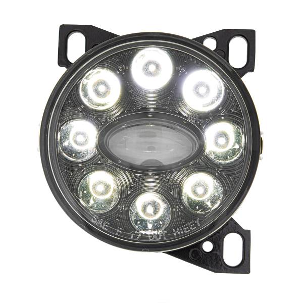 UNITED PACIFIC - UNITED PACIFIC - 35856 - LUZ ANTINIEBLA DE PROYECTOR DE 9 LED CON LUCES DE POSICIÓN LED PARA PETERBILT 579/587 Y KENWORTH T660 - NEGRO
