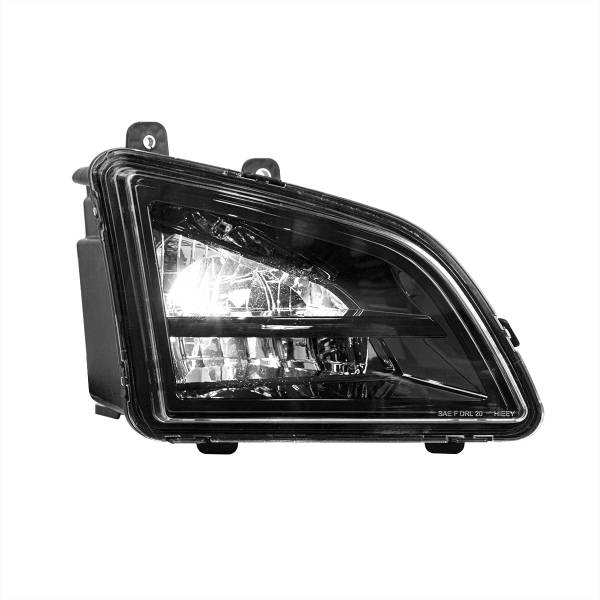 UNITED PACIFIC - UNITED PACIFIC - 35864 - LUZ ANTINIEBLA Y CONDUCCIÓN LED NEGRA PARA VOLVO VNL 2018-2024 - PASAJERO - SERIE DE COMPETENCIA