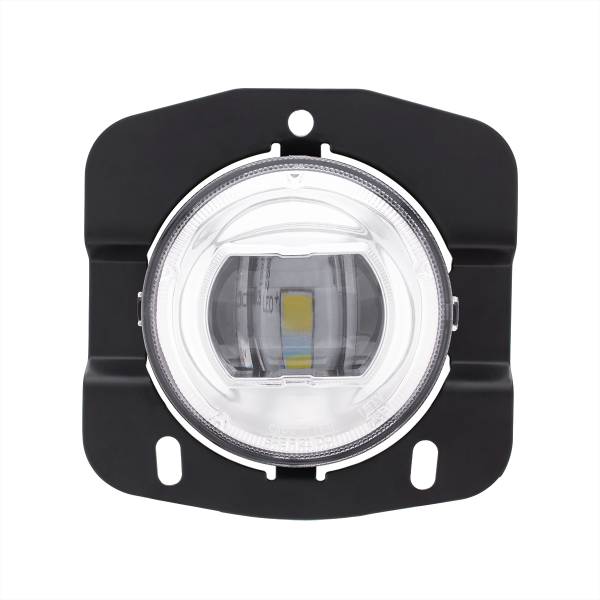 UNITED PACIFIC - UNITED PACIFIC - 35871 - LUZ ANTINIEBLA LED PARA KENWORTH 1.ª GENERACIÓN T680 2013-2022 -SERIE COMPETENCIA- CROMADA