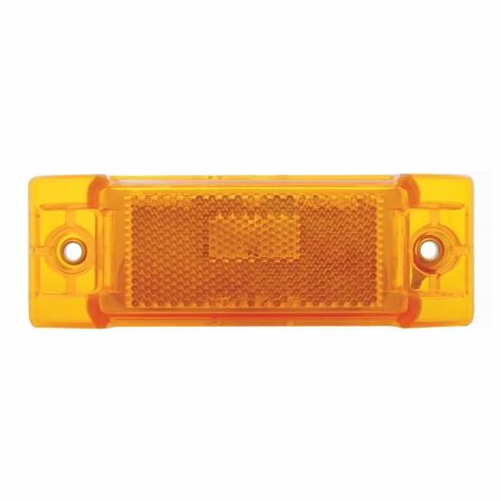 UNITED PACIFIC - UNITED PACIFIC - 36081 - LUZ RECTANGULAR (LIQUIDACIÓN/MARCADOR) CON LENTE REFLEX - LENTE ÁMBAR
