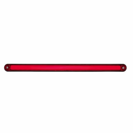 UNITED PACIFIC - UNITED PACIFIC - 36493 - BARRA DE LUCES GLOLIGHT DE 24 LED DE 12" CON CARCASA NEGRA - LED ROJO/LENTE ROJA