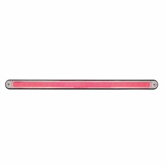 UNITED PACIFIC - UNITED PACIFIC - 36495 - BARRA DE LUCES GLOLIGHT DE 24 LED DE 12" CON CARCASA NEGRA - LED ROJO/LENTE TRANSPARENTE
