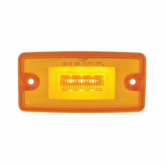 UNITED PACIFIC - UNITED PACIFIC - 36632 - GLOLIGHT DE CABINA DE 11 LED PARA FREIGHTLINER CENTURY (1996-2011) Y COLUMBIA (2001-2017) - LED ÁMBAR/LENTE ÁMBAR