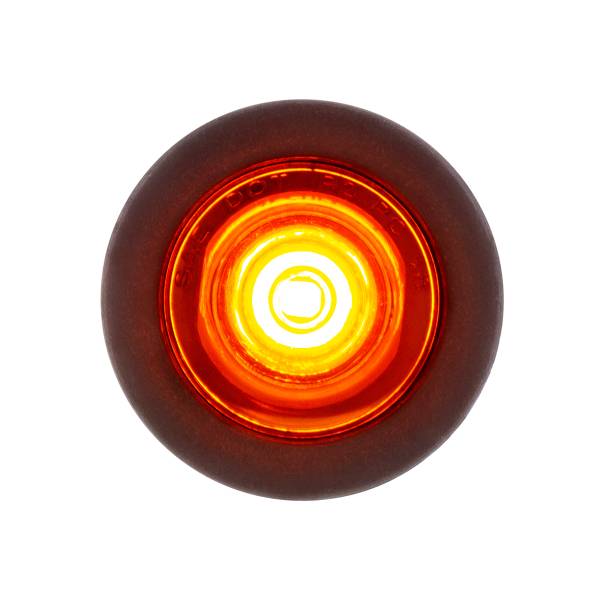 UNITED PACIFIC - UNITED PACIFIC - 36743B - 1 MINI LUZ DE ESPACIO LED DE 3/4" LED ÁMBAR CON LENTE ÁMBAR CON OJAL DE GOMA (A GRANEL)