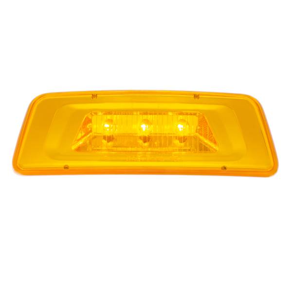 UNITED PACIFIC - UNITED PACIFIC - 36747 - SEÑAL DE GIRO DE GUARDABARROS/LUZ DE ESTACIONAMIENTO DE 3 LED PARA KENWORTH T680/T700/T880 - LED ÁMBAR/LENTE ÁMBAR