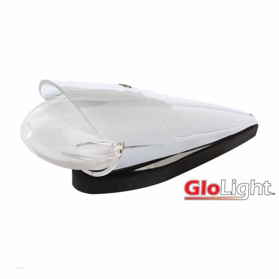 UNITED PACIFIC - UNITED PACIFIC - 36750 - KIT DE LUZ DE CABINA ESTILO GRAKON 1000 DE SANDÍA GLOLIGHT DE DOBLE FUNCIÓN DE 9 LED CON VISERA - LED ÁMBAR/LENTE TRANSPARENTE