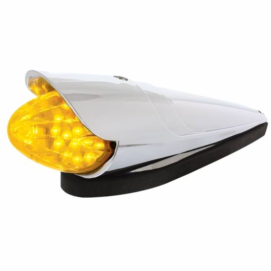 UNITED PACIFIC - UNITED PACIFIC - 36753 - ZEPELIN UNITED PACIFIC 19 LEDS WATERMELON GRAKON 1000 MICA Y LUZ AMBAR CON BASE Y VISERA CROMADA