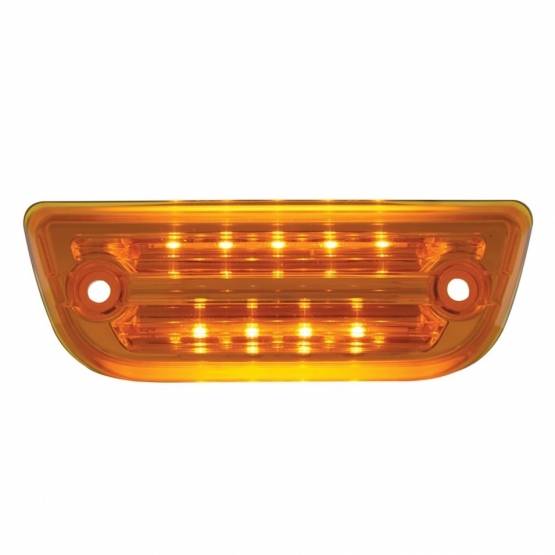 UNITED PACIFIC - UNITED PACIFIC - 36779 - LUZ DE CABINA DE 9 LED PARA PETERBILT 579 Y KENWORTH T680/T770/T880 - LED ÁMBAR/LENTE ÁMBAR