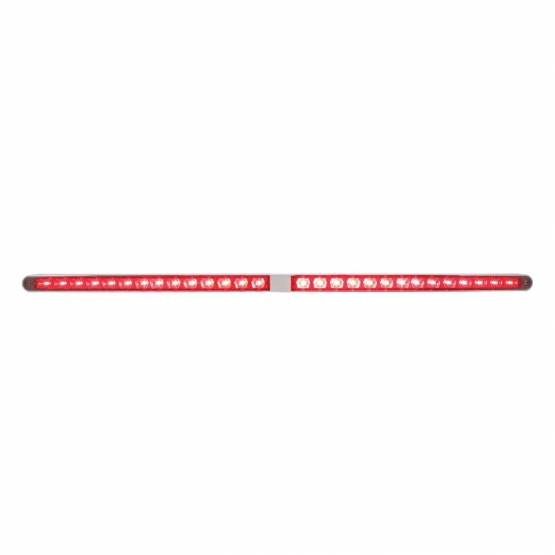 UNITED PACIFIC - UNITED PACIFIC - 36788 - BARRAS DE LUCES DOBLES DE 14 LED DE 12" CON BISEL - LED ROJO/LENTE ROJA