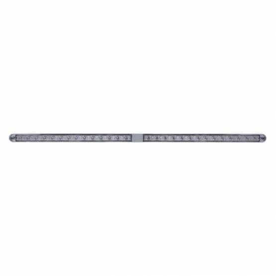 UNITED PACIFIC - UNITED PACIFIC - 36789 - BARRAS DE LUCES DOBLES DE 14 LED DE 12" CON BISEL - LED ÁMBAR/LENTE TRANSPARENTE