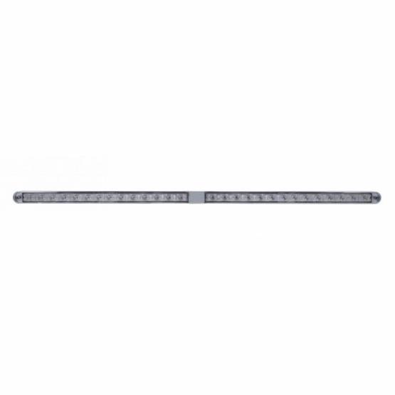 UNITED PACIFIC - UNITED PACIFIC - 36791 - BARRAS DE LUCES DOBLES DE 14 LED DE 12" CON BISEL - LED AZUL/LENTE TRANSPARENTE