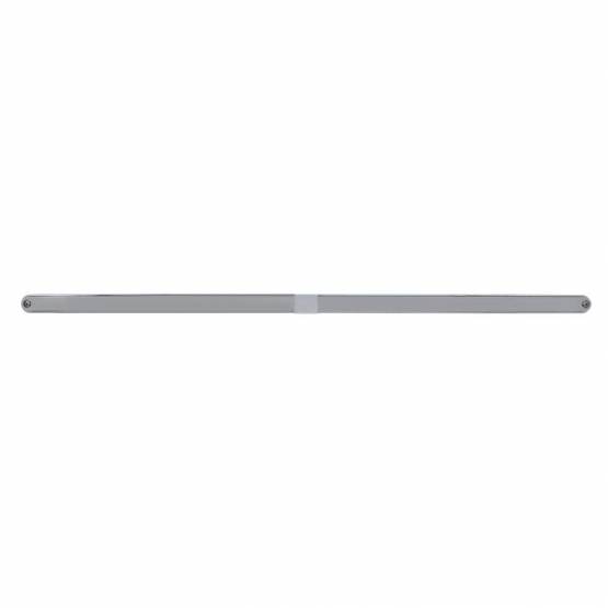 UNITED PACIFIC - UNITED PACIFIC - 36794 - BARRAS DE LUCES DOBLES DE 14 LED DE 12" CON BISEL - LED ÁMBAR/LENTE CROMADA