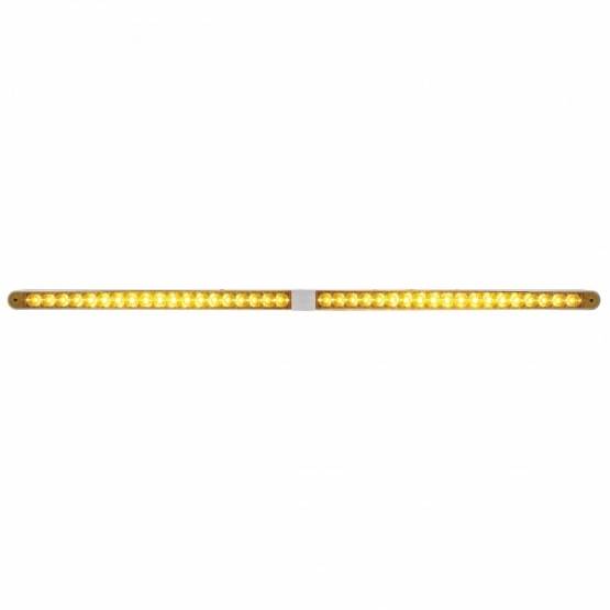 UNITED PACIFIC - UNITED PACIFIC - 36796 - BARRAS DE LUCES REFLECTORAS DOBLES DE 14 LED DE 12" CON BISEL - LED ÁMBAR/LEENTE ÁMBAR