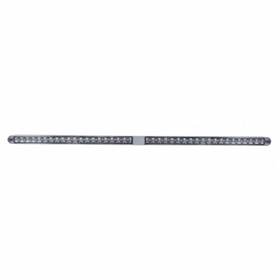 UNITED PACIFIC - UNITED PACIFIC - 36798 - BARRAS DE LUCES REFLECTORAS DOBLES DE 14 LED DE 12" CON BISEL - LED ÁMBAR/LENTE TRANSPARENTE