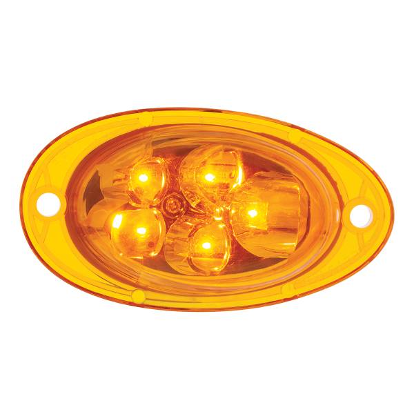 UNITED PACIFIC - UNITED PACIFIC - 36809 - LUZ DE SEÑAL DE GIRO DE 5 LED PARA FREIGHTLINER CASCADIA 2008-2017 - LENTE INCLINADA