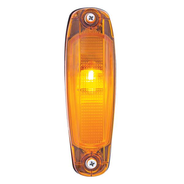 UNITED PACIFIC - UNITED PACIFIC - 36812 - LUZ DE CABINA DE 2 LED PARA FREIGHTLINER CASCADIA 2018-2024 - LED ÁMBAR/LENTE ÁMBAR