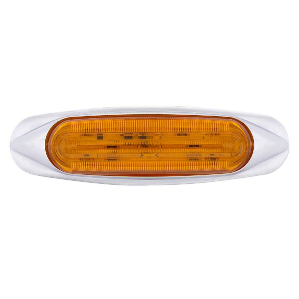 UNITED PACIFIC - UNITED PACIFIC - 36815 - LUZ DE PISTA DE 4 LED (LIQUIDACIÓN/MARCADOR) - LED ÁMBAR/LENTE ÁMBAR