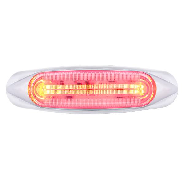 UNITED PACIFIC - UNITED PACIFIC - 36818 - LUZ DE PISTA DE 4 LED (LIQUIDACIÓN/MARCADOR) - LED ROJO/LENTE TRANSPARENTE