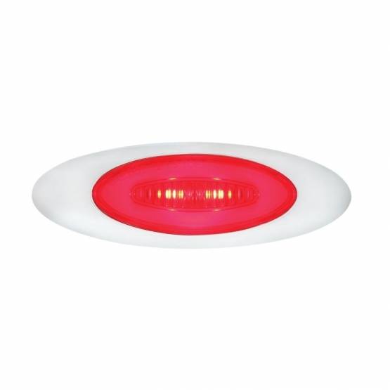 UNITED PACIFIC - UNITED PACIFIC - 36985B - GLOLIGHT M5 MILLENNIUM DE 6 LED (LIQUIDACIÓN/MARCADOR) - LED ROJO/LENTE ROJA (A GRANEL)