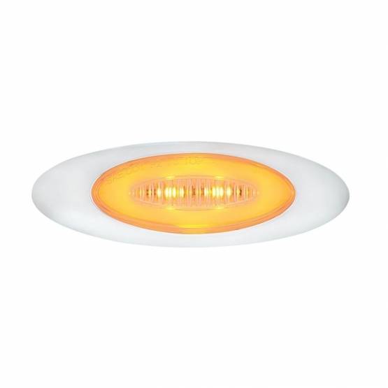 UNITED PACIFIC - UNITED PACIFIC - 36986 - GLOLIGHT M5 MILLENNIUM DE 6 LED (LIQUIDACIÓN/MARCADOR) - LED ÁMBAR/LENTE TRANSPARENTE