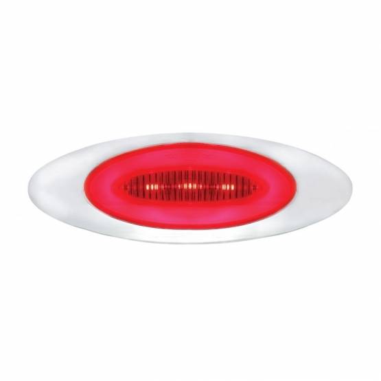 UNITED PACIFIC - UNITED PACIFIC - 36989 - 13 LED M1 MILLENNIUM GLOLIGHT (LIQUIDACIÓN/MARCADOR) - LED ROJO/LENTE ROJA