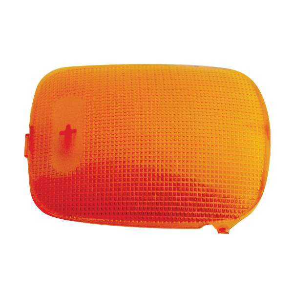 UNITED PACIFIC - UNITED PACIFIC - 37050 - LENTE DE LUZ DE DOMO RECTANGULAR PARA PETERBILT 2006+ - ÁMBAR