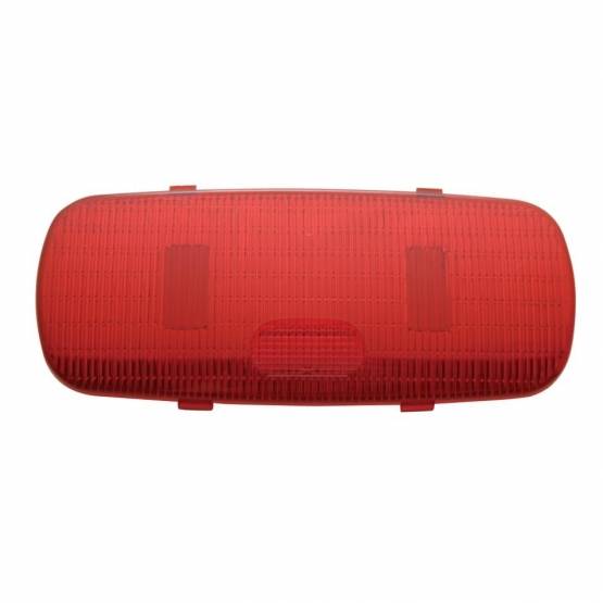UNITED PACIFIC - UNITED PACIFIC - 37067 - LENTE DE LUZ CENTRAL DOMO PARA 2006+ PETERBILT - ROJO