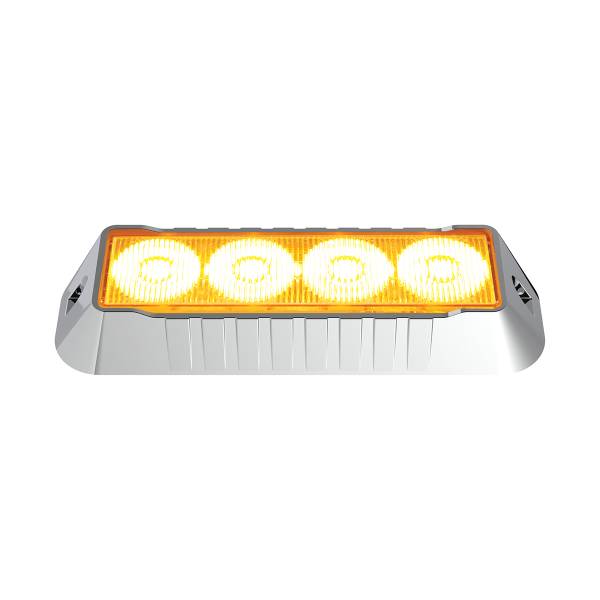 UNITED PACIFIC - UNITED PACIFIC - 37233 - LUZ DE ADVERTENCIA DE 4 LED - LED ÁMBAR