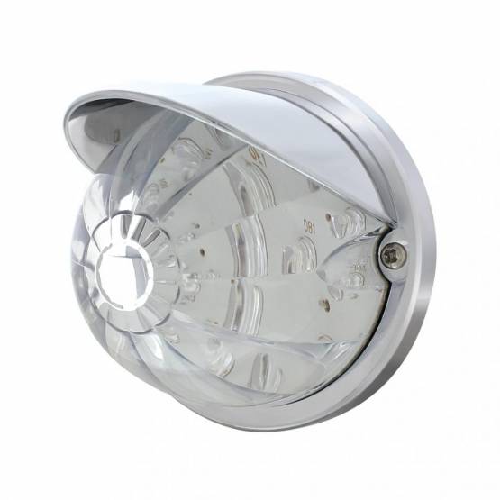 UNITED PACIFIC - UNITED PACIFIC - 37272 - KIT DE MONTAJE EMPOTRADO DE SANDÍA DE 17 LED CON VISERA - LED ÁMBAR/LENTE TRANSPARENTE