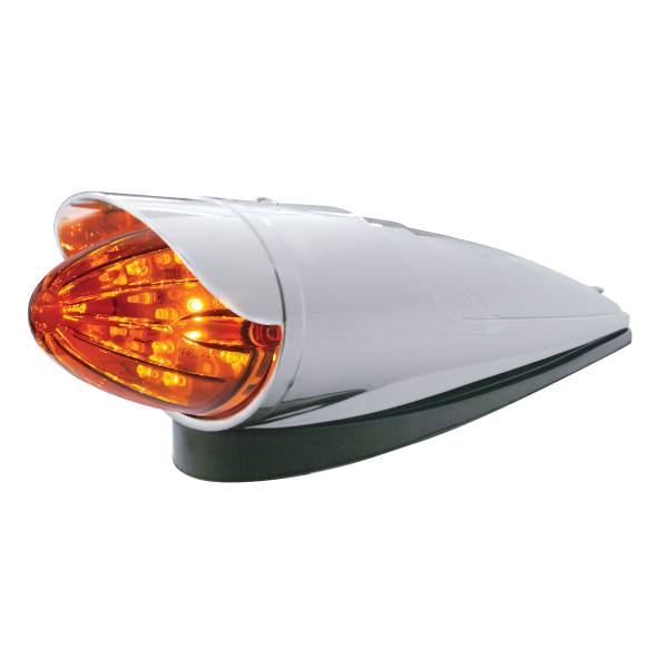 UNITED PACIFIC - UNITED PACIFIC - 37306 - KIT DE LUCES DE CABINA GRAKON 1000 DE SANDÍA DE 19 LED CON VISERA - LED ÁMBAR/LENTE ÁMBAR OSCURO