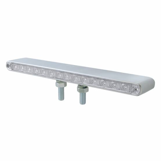 UNITED PACIFIC - UNITED PACIFIC - 37471 - BARRA DE LUCES DE DOBLE CARA DE 28 LED DE 12" - LED ÁMBAR/LENTE TRANSPARENTE