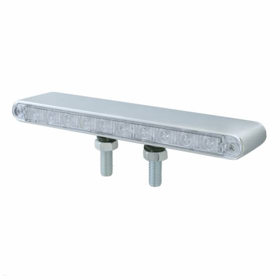 UNITED PACIFIC - UNITED PACIFIC - 37476 - BARRA DE LUCES DE DOBLE CARA DE 20 LED DE 9" - LED ÁMBAR/LENTE TRANSPARENTE