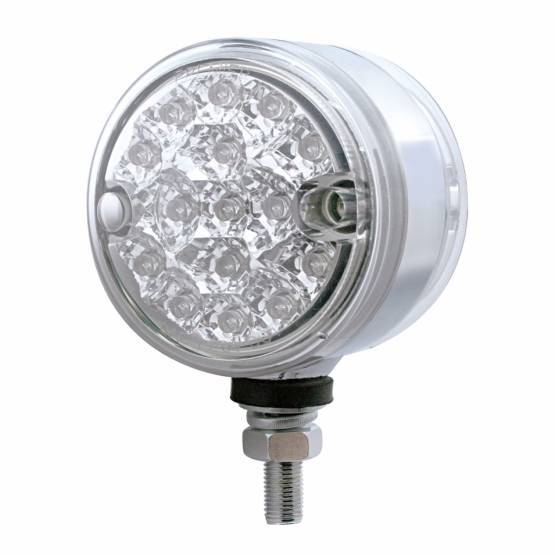 UNITED PACIFIC - UNITED PACIFIC - 37484 - LUZ DE DOBLE CARA REFLECTOR DE FUNCIÓN DOBLE DE 30 LED DE 3" - LED ÁMBAR/LENTE TRANSPARENTE