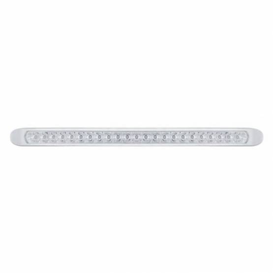 UNITED PACIFIC - UNITED PACIFIC - 37513 - BARRA DE LUCES REFLECTORAS DE 23 LED DE 17-1/4" CON BISEL (PARADA, GIRO Y COLA) - LED ROJO/LENTE TRANSPARENTE