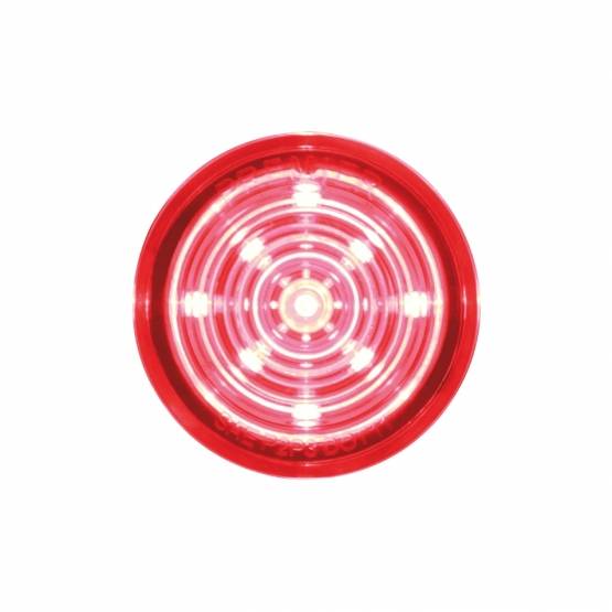 UNITED PACIFIC - UNITED PACIFIC - 37571B - INSERTO DE LUZ MINI BALA DE 9 LED - LED ROJO/LENTE ROJA (A GRANEL)