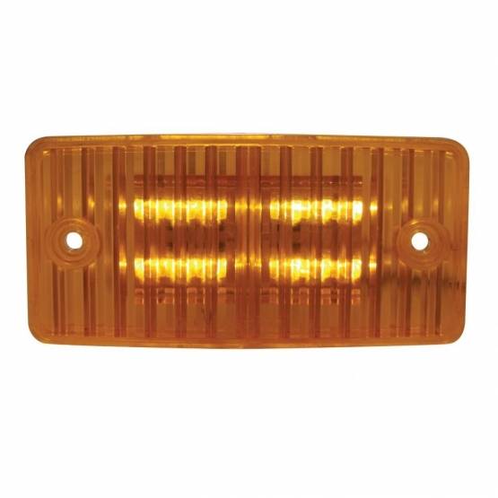 UNITED PACIFIC - UNITED PACIFIC - 37645 - LUZ DE CABINA DE 12 LED PARA FREIGHTLINER CENTURY (1996-2011) Y COLUMBIA (2001-2017) - LED ÁMBAR/LENTE ÁMBAR