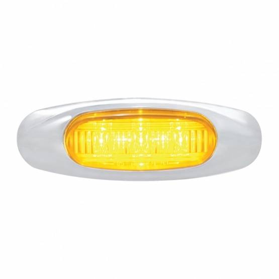 UNITED PACIFIC - UNITED PACIFIC - 37647 - LUZ DE 3 LED (LIQUIDACIÓN/MARCADOR) - LED ÁMBAR/LENTE ÁMBAR