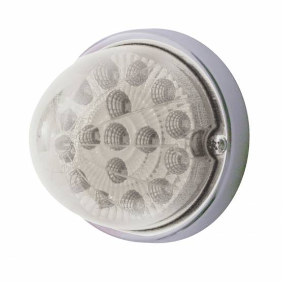 UNITED PACIFIC - UNITED PACIFIC - 37918 - KIT DE MONTAJE EMPOTRADO CON REFLECTOR TRANSPARENTE SANDÍA DE 17 LED - LED ÁMBAR/LEENTE TRANSPARENTE