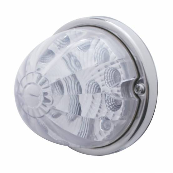 UNITED PACIFIC - UNITED PACIFIC - 37922 - KIT DE MONTAJE EMPOTRADO DE SANDÍA CON REFLECTOR DE 17 LED - LED ÁMBAR/LENTE TRANSPARENTE