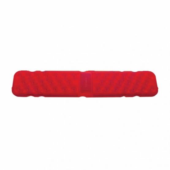 UNITED PACIFIC - UNITED PACIFIC - 37959 - LUZ RECTANGULAR DE 40 LED (PARADA, GIRO Y TRASERA) - LED ROJA/LENTE ROJA